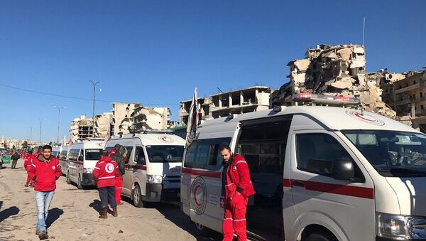 俄国防部：阿勒颇东部武装分子疏散行动首日撤出6400人 - 俄罗斯卫星通讯社
