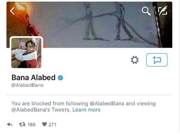 班娜Twitter  - 俄罗斯卫星通讯社