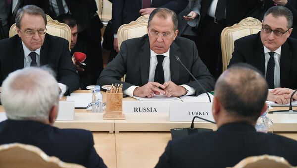 俄外长：俄罗斯、伊朗、土耳其准备为叙利亚政府和反对派制订协议 - 俄罗斯卫星通讯社
