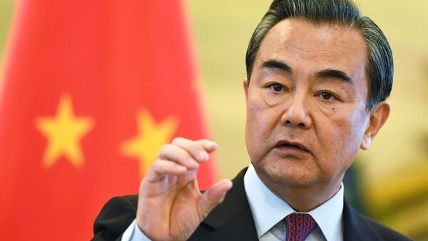 中国外长王毅 - 俄罗斯卫星通讯社