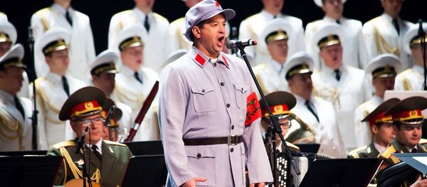 亚历山德罗夫歌舞团在中国巡回演出 - 俄罗斯卫星通讯社