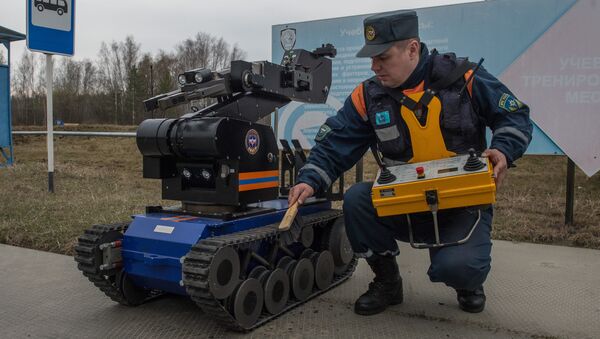 媒体：俄罗斯紧急情况部获得能“看见”辐射的机器人 - 俄罗斯卫星通讯社