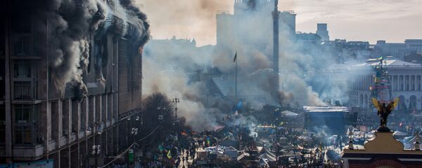 烏克蘭前總理：前總統在獨立廣場抗議期間過於軟弱 - 俄羅斯衛星通訊社