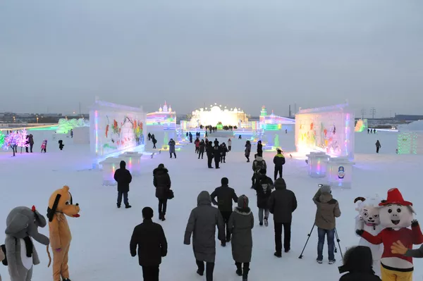 滿洲里的冰雪童話世界 滿洲里的冰雪童話世界 - 俄羅斯衛星通訊社