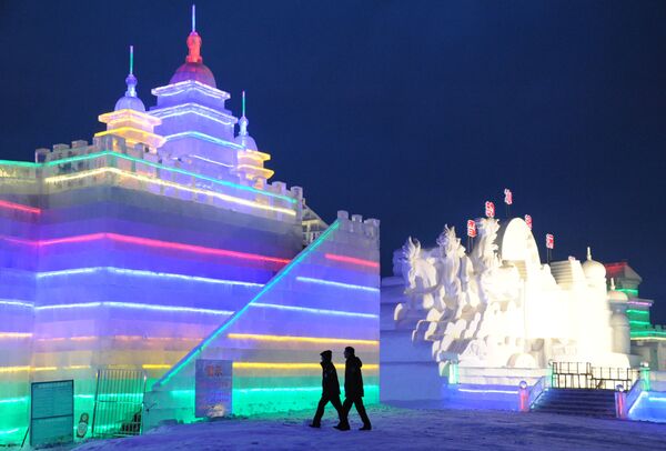 滿洲里的冰雪童話世界 - 俄羅斯衛星通訊社
