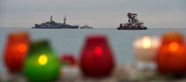 俄國防部：已打撈起黑海墜毀的圖-154飛機第二個黑匣子 - 俄羅斯衛星通訊社