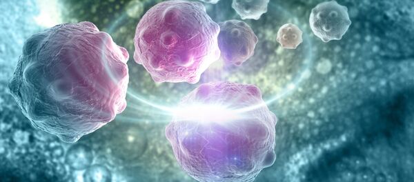 Компьютерная модель раковых клеток - 俄罗斯卫星通讯社