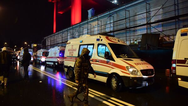 土內務部：伊斯坦布爾夜總會襲擊致死人數增至39人69人受傷 - 俄羅斯衛星通訊社