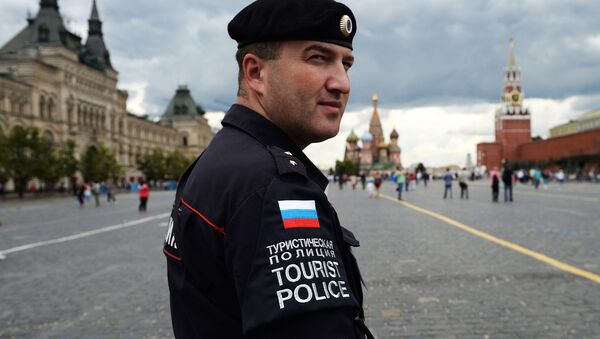 Туристическая полиция в Москве - 俄罗斯卫星通讯社