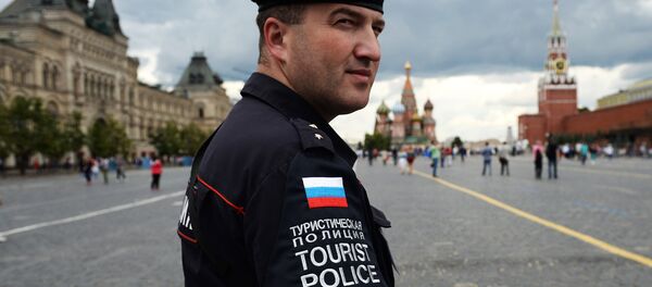 Туристическая полиция в Москве - 俄罗斯卫星通讯社