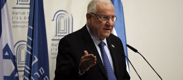 Президент Израиля Реувен Ривлин в Иерусалиме - 俄罗斯卫星通讯社