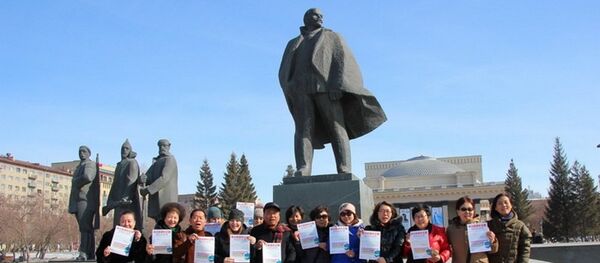 新西伯利亚，列宁广场 - 俄罗斯卫星通讯社