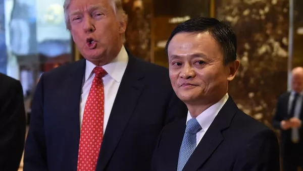 媒體：馬雲會見特朗普 討論在美國創造100萬企業 - 俄羅斯衛星通訊社