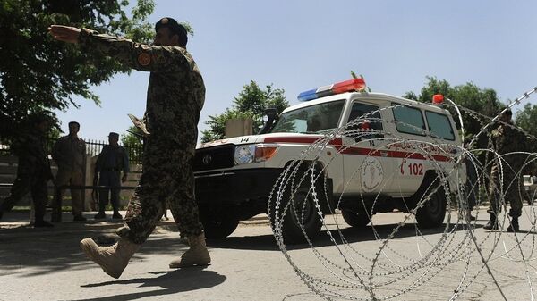 阿富汗救護車 - 俄羅斯衛星通訊社