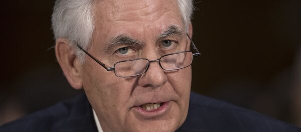 蒂勒森称俄在叙行为令人“无法接受” 但拒绝称之为犯罪 蒂勒森称俄在叙行为令人“无法接受” 但拒绝称之为犯罪 - 俄罗斯卫星通讯社