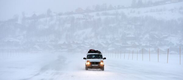 Учения по ликвидации ДТП на ледовой переправе в Казани - 俄罗斯卫星通讯社