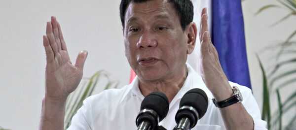 菲律宾总统: 永远不会去“万恶的”美国 - 俄罗斯卫星通讯社