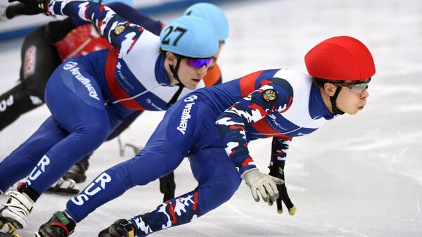 俄罗斯夺得短道速滑世界杯男子接力冠军 - 俄罗斯卫星通讯社
