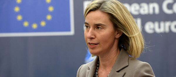 欧盟外交和安全政策高级代表费代丽卡·莫盖里尼 - 俄罗斯卫星通讯社