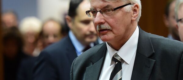 波兰外交部长维托尔德•瓦什奇科夫斯基 - 俄罗斯卫星通讯社