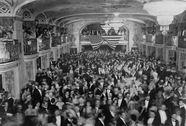 美國總統赫伯特·胡佛的就職舞會，華盛頓，1929年。 - 俄羅斯衛星通訊社