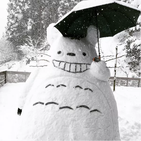 龍貓雪雕 龍貓雪雕 - 俄羅斯衛星通訊社