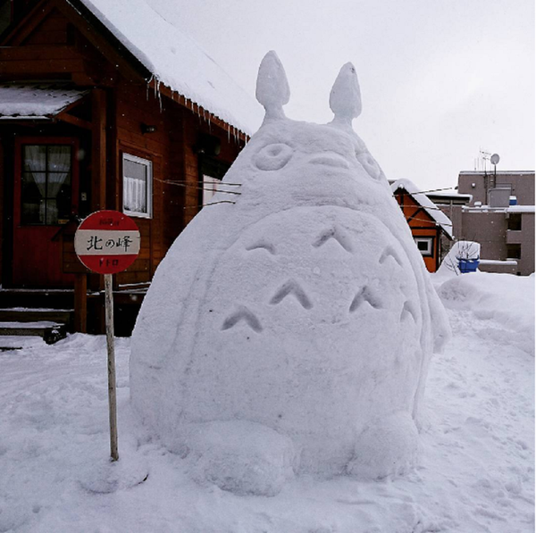 龙猫雪雕 龙猫雪雕 - 俄罗斯卫星通讯社