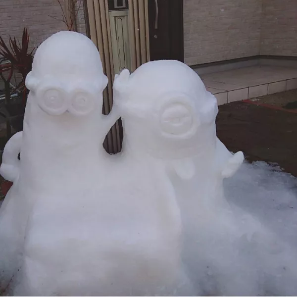 小黃人雪雕 小黃人雪雕 - 俄羅斯衛星通訊社