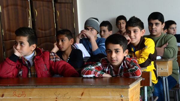 聯合國兒童基金會：約50萬敘利亞兒童在土耳其學校上學 - 俄羅斯衛星通訊社