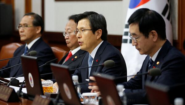 韩联社：韩国代总统称将按计划部署“萨德” - 俄罗斯卫星通讯社
