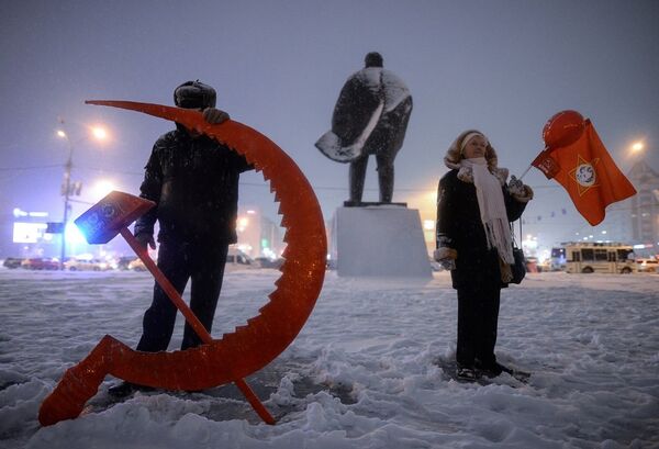 列宁纪念像 - 俄罗斯卫星通讯社