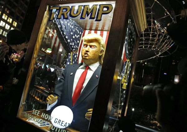 纽约反特朗普集会 纽约反特朗普集会 - 俄罗斯卫星通讯社