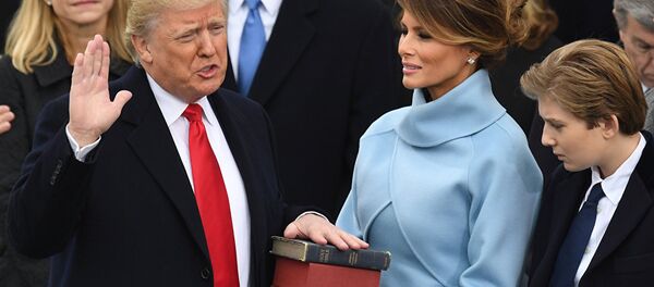 中国媒体低调报道特朗普就职典礼 - 俄罗斯卫星通讯社