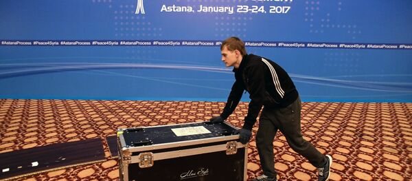 阿斯塔納和談拉開帷幕現場公佈發言順序 - 俄羅斯衛星通訊社