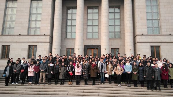 北京市100余名大學生做客俄羅斯大使館 - 俄羅斯衛星通訊社