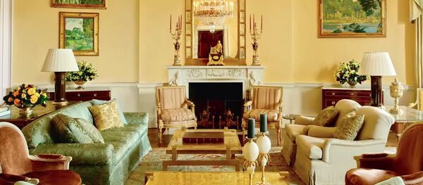 The Yellow Oval Room interior - 俄罗斯卫星通讯社