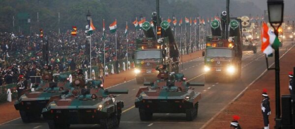 印度首都舉行國慶節閱兵 - 俄羅斯衛星通訊社