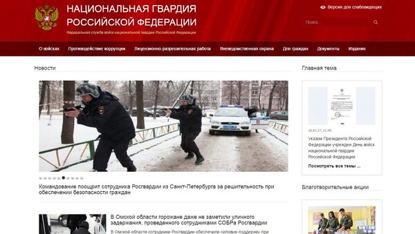 俄国家近卫军网站遭大规模黑客攻击 - 俄罗斯卫星通讯社