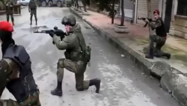 俄军警在阿勒颇训练叙士兵 - 俄罗斯卫星通讯社