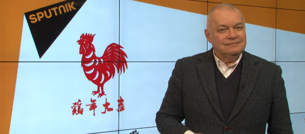 今日俄羅斯”國際通訊社社長德米特里•基謝廖夫 - 俄羅斯衛星通訊社