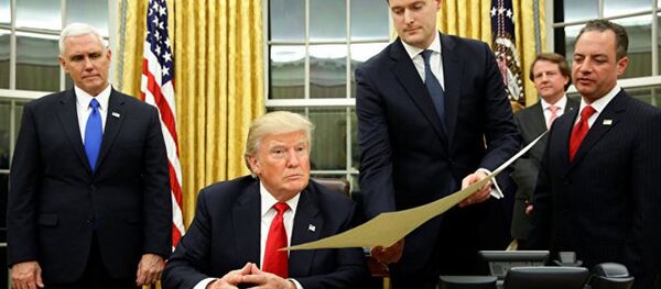 媒体：特朗普顾问表示有关解除对俄制裁的问题目前处于讨论阶段 - 俄罗斯卫星通讯社