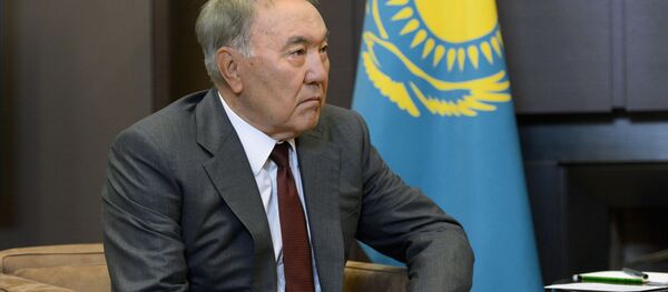 哈薩克斯坦總統納扎爾巴耶夫 哈薩克斯坦總統納扎爾巴耶夫 - 俄羅斯衛星通訊社