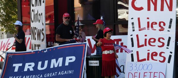 特朗普呼吁抵制不参加白宫圣诞晚会的CNN 特朗普呼吁抵制不参加白宫圣诞晚会的CNN - 俄罗斯卫星通讯社