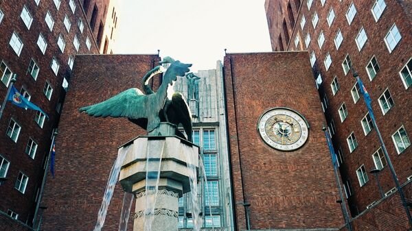 奧斯陸市政廳 - 俄罗斯卫星通讯社