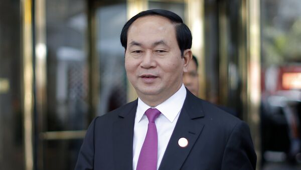 Vietnam's President Tran Dai Quang - 俄罗斯卫星通讯社