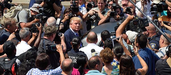 民調：特朗普徹底輸掉與媒體的博弈 - 俄羅斯衛星通訊社