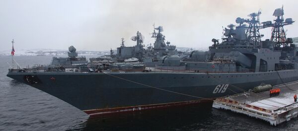 “北莫尔斯克”号大型反潜舰 - 俄罗斯卫星通讯社