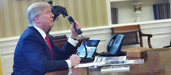 Donald Trump at the Oval Office - 俄羅斯衛星通訊社