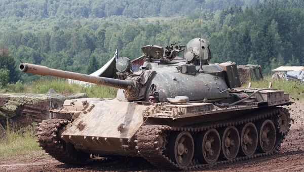 T-54 tank - 俄羅斯衛星通訊社