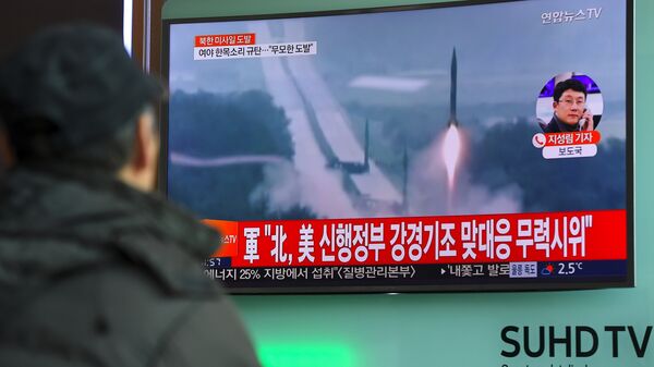 美日韩认为朝鲜发射卫星违反联合国安理会决议 - 俄罗斯卫星通讯社